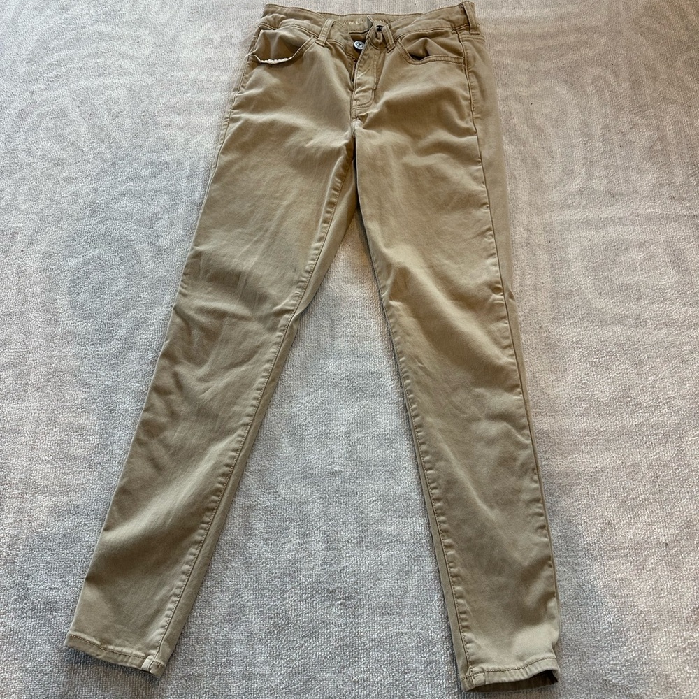 American Eagle Stretchy Skinny jeans khakis - Size 6